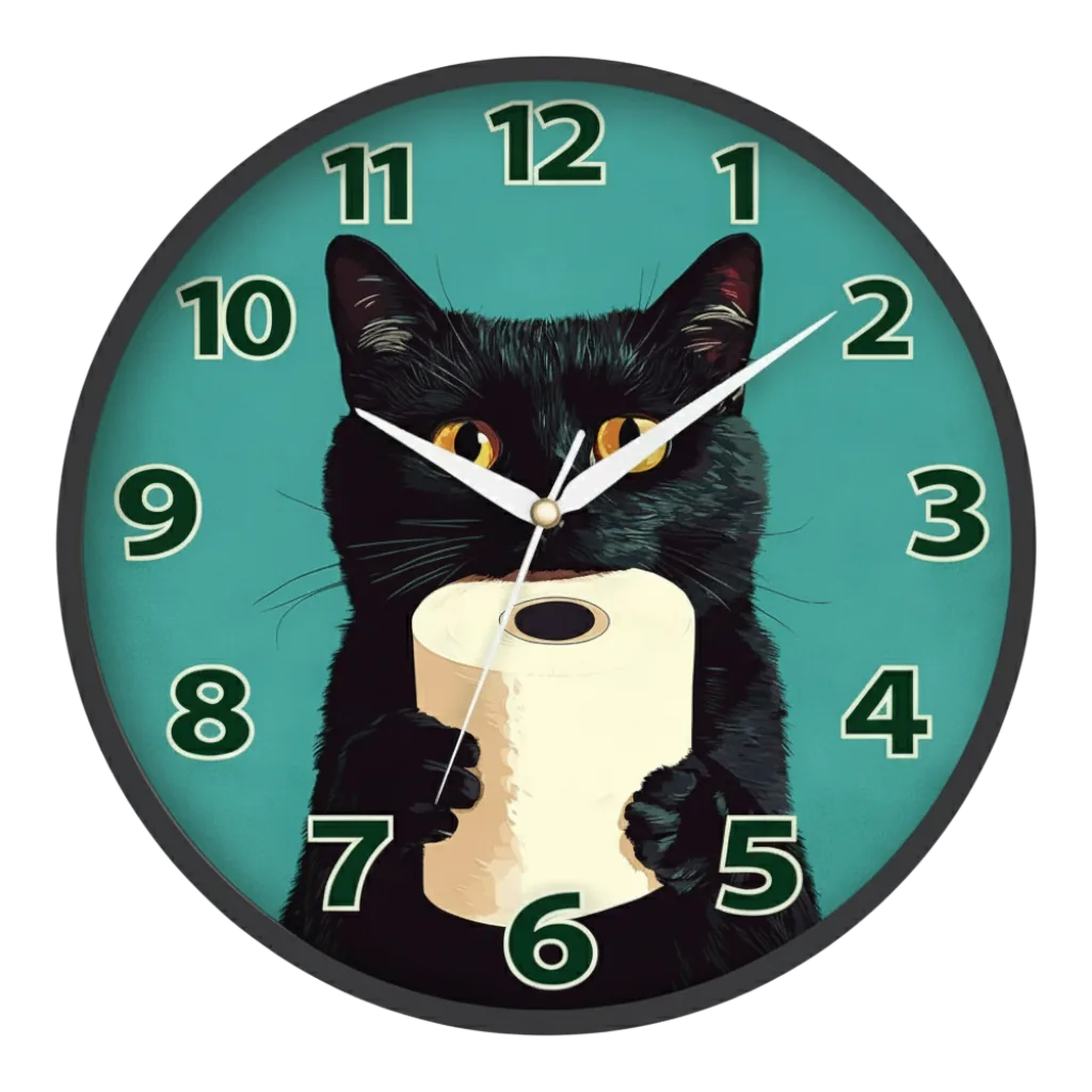 The clock Factory tcfbath blue