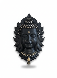 Sizzero BuddhaFace-blackgolden - Sizzero - Wall Art  - [] - Image 6