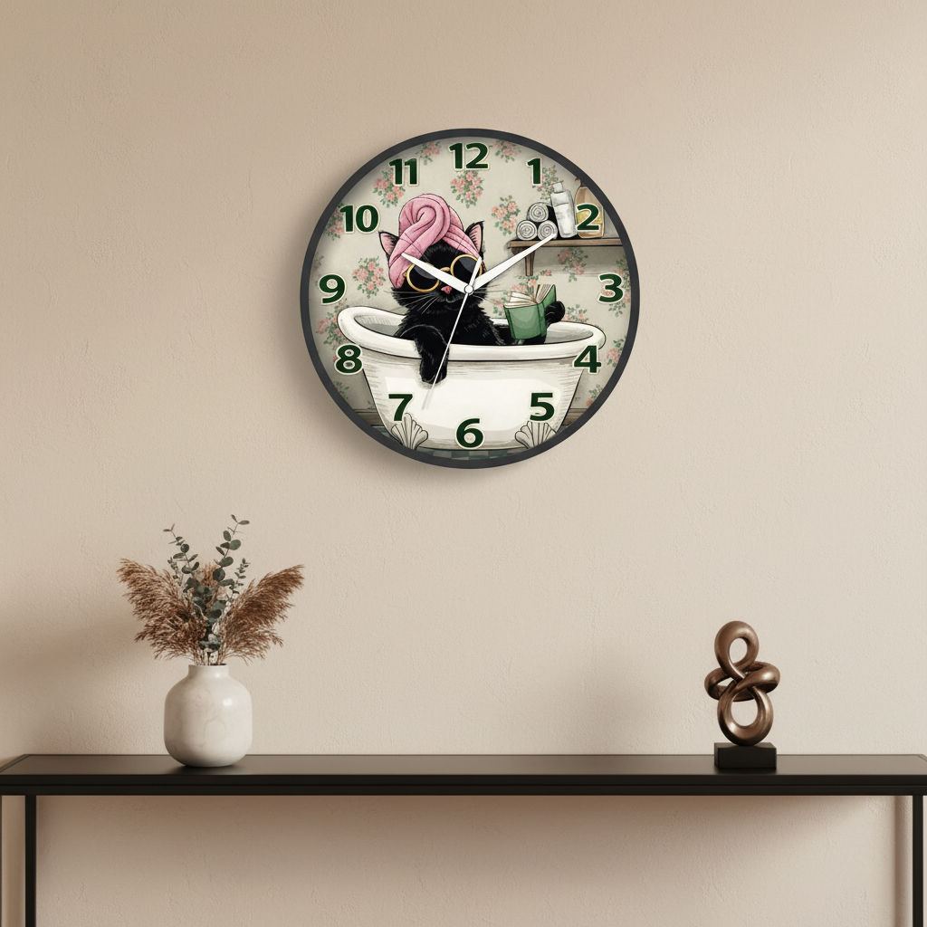 The clock Factory tcfbath blue - Decor 8