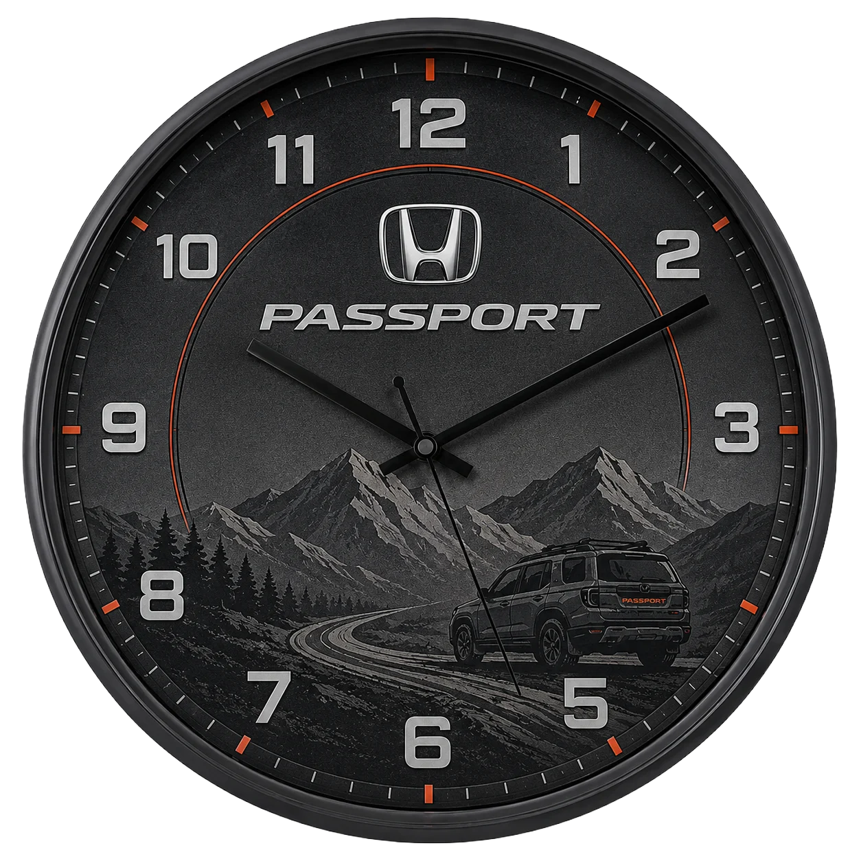 Round Promotional Wall Clock, round, 12 inch - custom promotional clock