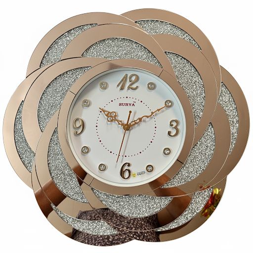 Surya S379 Glitter Wall Clock - Surya - Wall Clock 20 inch - Wall Clock, Surya, S379 - Image 2