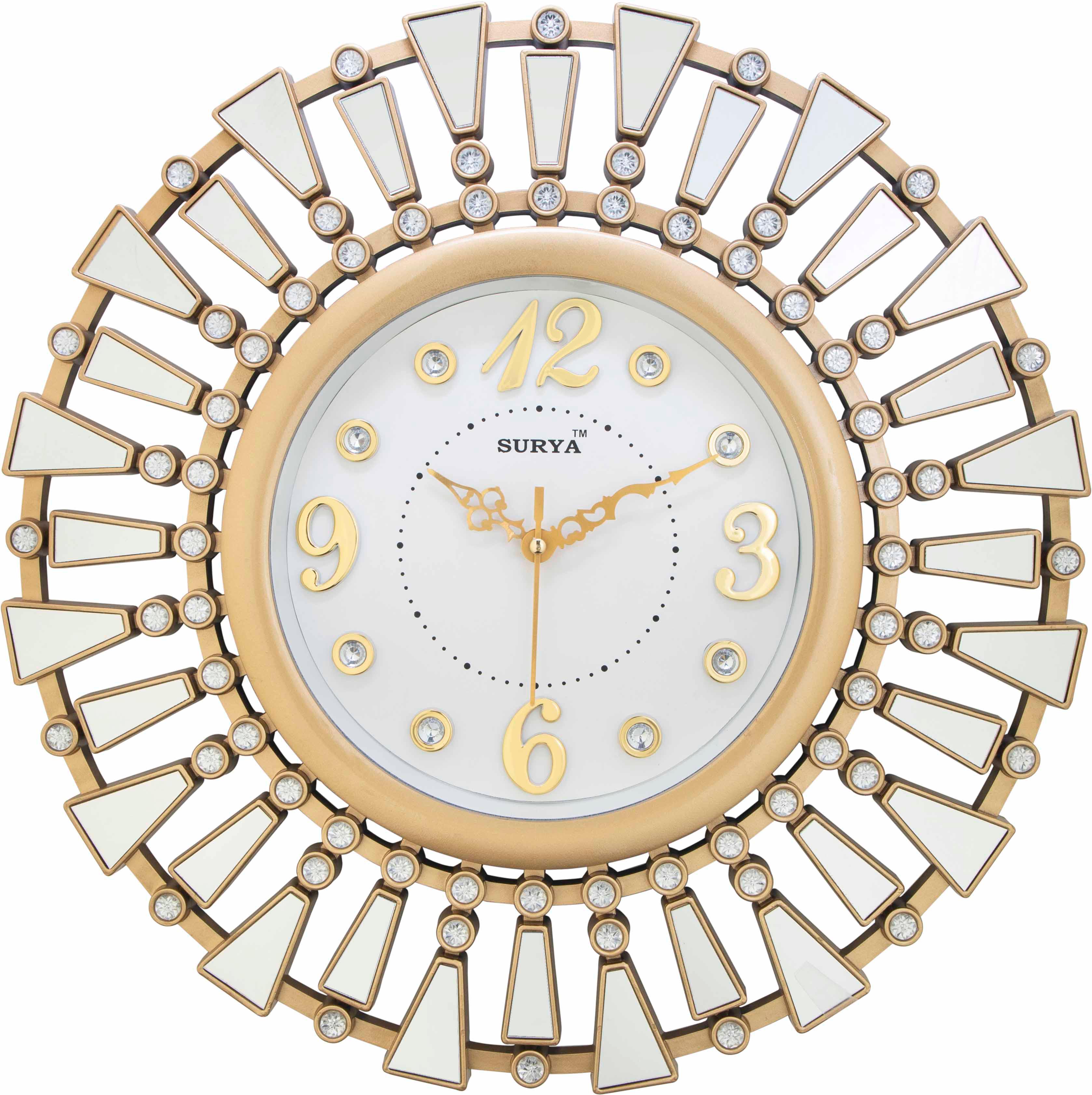 Surya S289 Glamorous Wall Clock - Surya - Wall Clock 16 inch - Wall Clock, Surya, S289 - Image 2